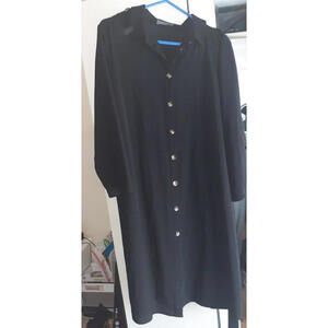 MATALAN PAPAYA BLACK DRESS MINI SIZE 14